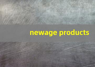 newage products